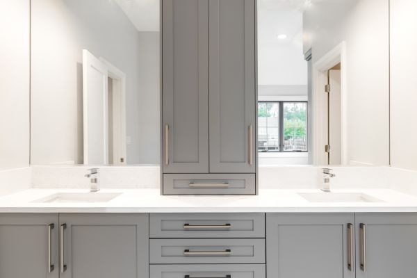 Bathroom Cabinet Refacing in Cibolo