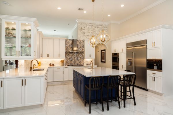 Kitchen Island Construction in Cibolo