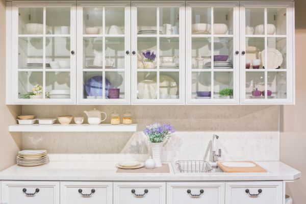 Glass Cabinets Installation in Cibolo
