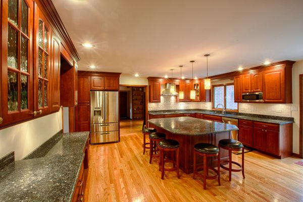 Cherry Kitchen Cabinet Repair in Cibolo