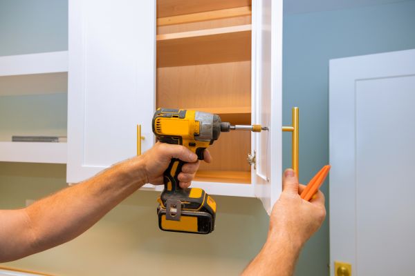 Kitchen Cabinet Door Repair in Cibolo